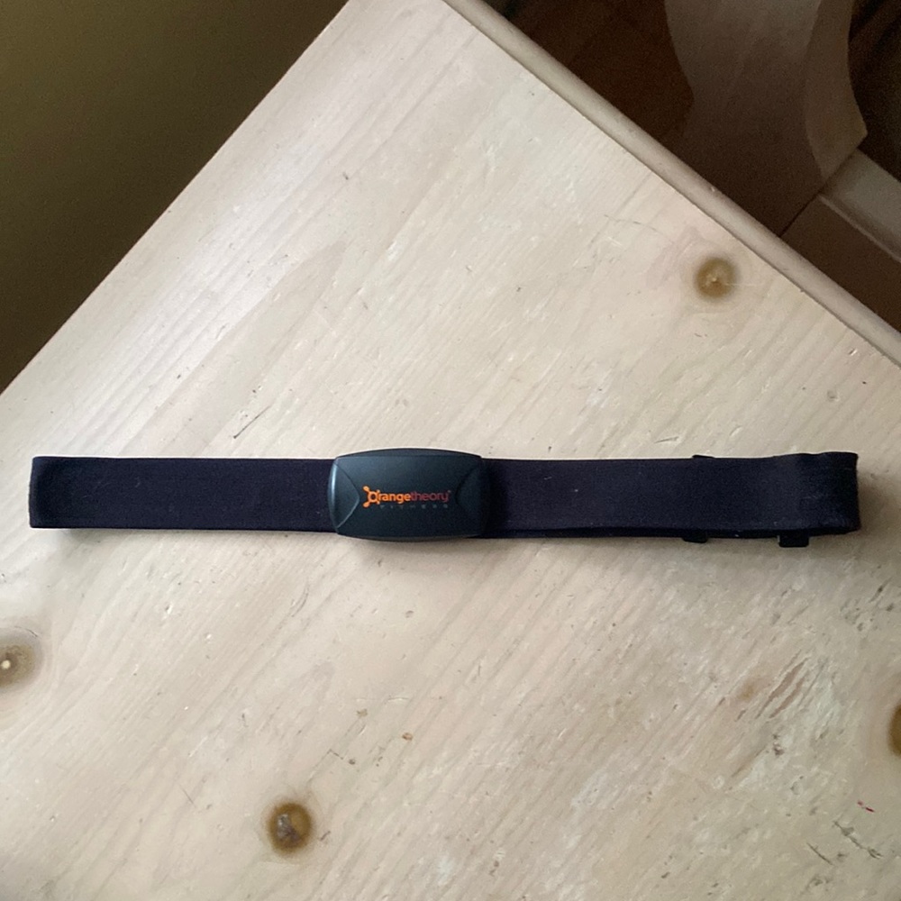 Orange theory heart waist monitor
